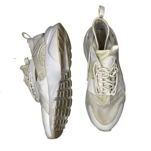 Nike 6Y White on White Huarache Air Shoes, 8W- copy